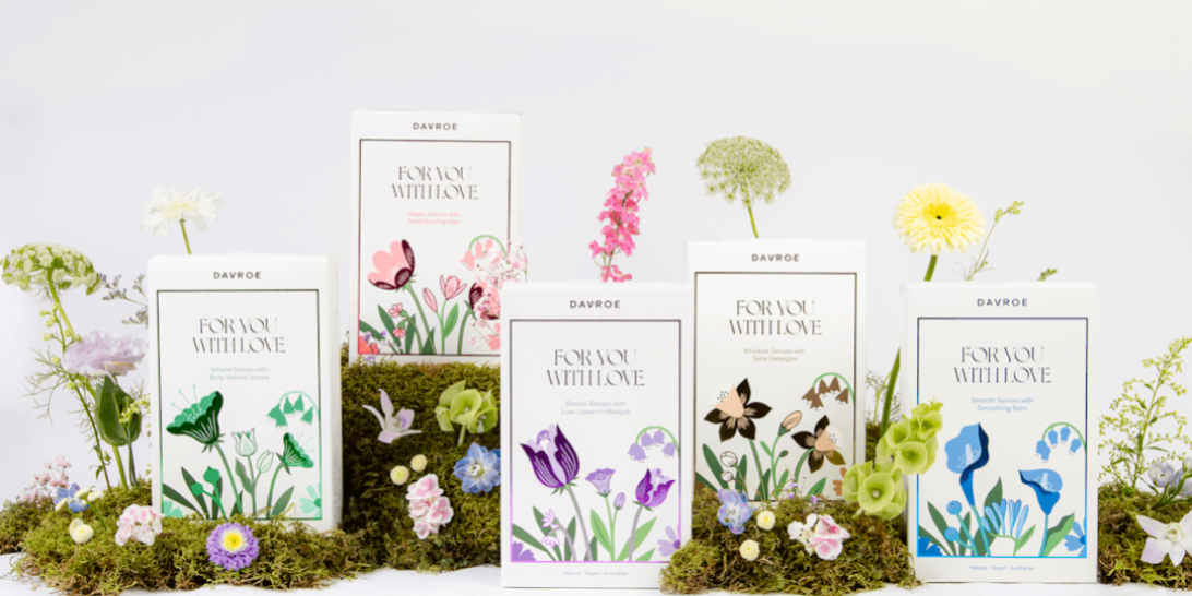 Mothers Day Gift Sets Packs For You With Love Staged Image Photoshoot Gift Guide