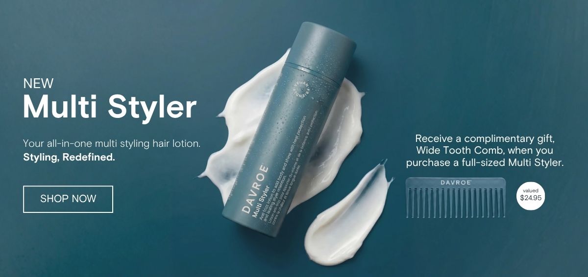 The one and only true ‘multi styling cream’ designed to work for any hair type, style, usage and weather. This versatile Multi Styler is expertly formulated to add volume, enhance styling, and protect hair from heat (up to 230°C) and UV damage. Designed to deliver long-lasting hold and body with a smooth, frizz free finish, Multi Styler is suitable for all hair types. Infused with Argan Oil and Shea Butter, it deeply conditions, boosts shine and supports curl retention, all without build up or added weight. Enriched with Quinoa Protein, this styler has been formulated to strengthen the hair fibre, helping to reduce breakage while improving detangling and manageability.